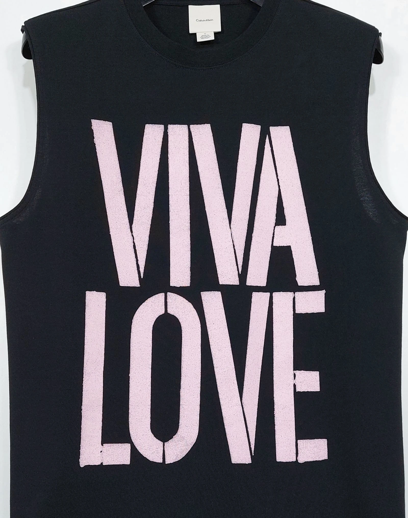 Calvin Klein Studio 'viva love' sleveless tshirt - black M – photo 11